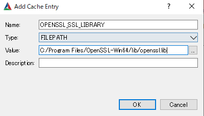 OPENSSL_SSL_LIBRARY の追加